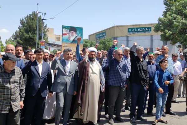 راهپیمایی جمعه‌های خشم و نصر همزمان با سراسر کشور در شیروان
