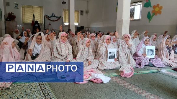 دانش‌آموزان میبدی در خط مقدم مبارزه با اسرائیل 
