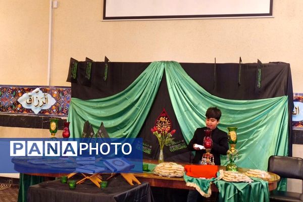 مراسم عزاداری نوگلان فاطمی در دارالقرآن حجت الاسلام قرائتی