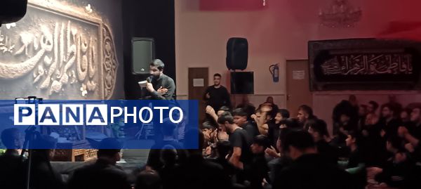 مراسم سینه زنی و دهه دوم فاطمیه در حسینیه شیرزاد نیشابور 