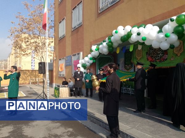 جشن ولادت حضرت رقیه در مدرسه طهوریان۲ ناحیه پنج