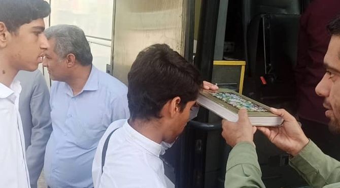 اعزام ۴۲ دانش‌‌آموز پسر میناب به مرحله استانی مسابقات قرآن، عترت و نماز