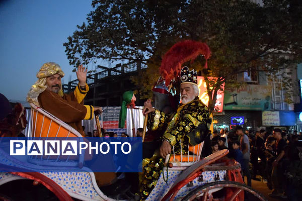 کاروان نمادین اسرای کربلا در قم - 2