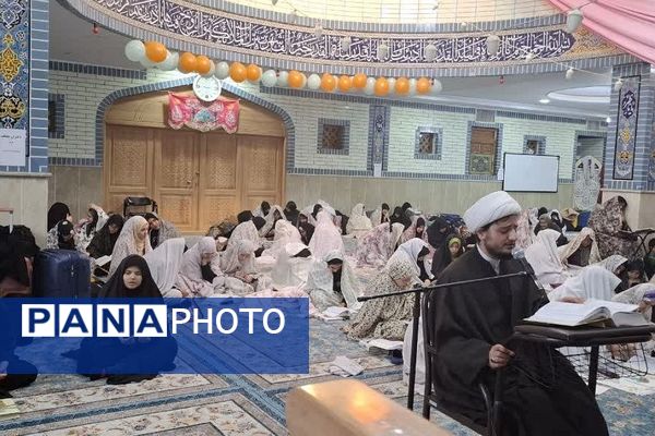 برگزاری اعتکاف دانش‌آموزی در مسجد امیرالمؤمنین(ع) باقرشهر 