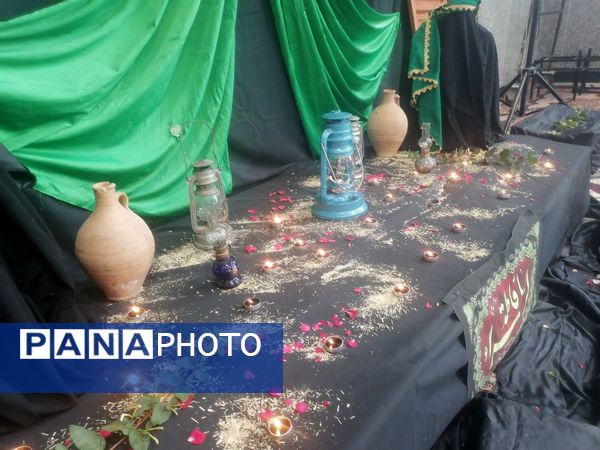 سوگواری دهه فاطمیه ویژه دانش آموزان آموزشگاه زهرا عبداللهیان ارغا 