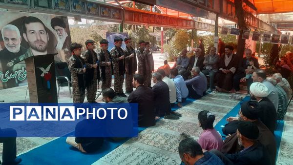 مراسم بزرگداشت شهید مدافع حرم «مهدی طهماسبی»