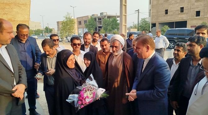  افتتاح مجتمع تجاری اداری موقوفه حاج بدری بوستانی  در جم