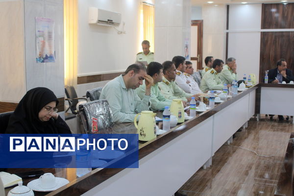 نشست خبری فرمانده انتظامی استان بوشهر با اصحاب رسانه 