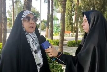 درخواست مردم شهید پرور اصفهان به مجازات سخت رژیم صهیونسیتی 