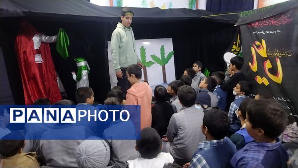 مراسم عزاداری حضرت زهرا (س) در دبستان پسرانه فضیلت 