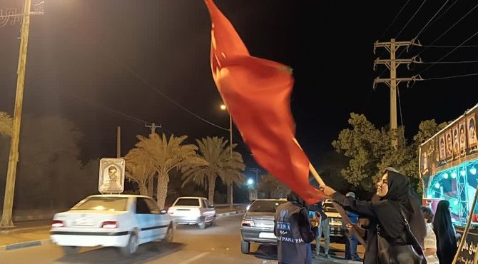 حضور پرشور فرهنگیان استان خوزستان در مرز چذابه