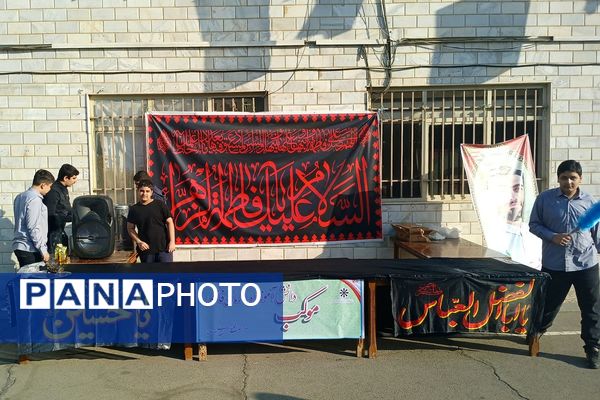 مراسم شهادت حضرت فاطمه (س) در ناحیه دو شهرری 