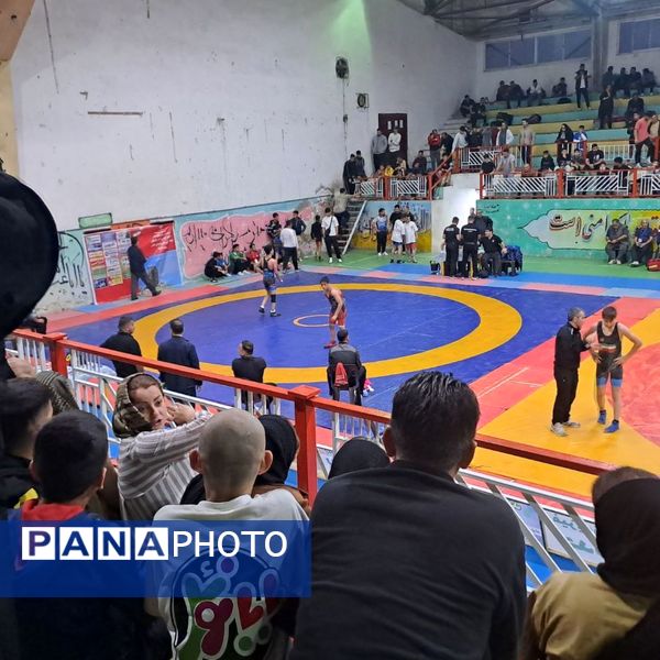 برگزاری مسابقات کشتی نونهالان استان گیلان در املش