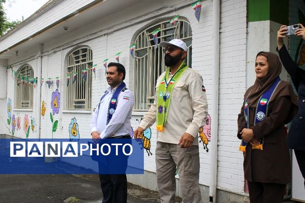 بازدید ارزیاب کشوری سازمان دانش‌آموزی از مدارس تمام تشکیلاتی سملقان