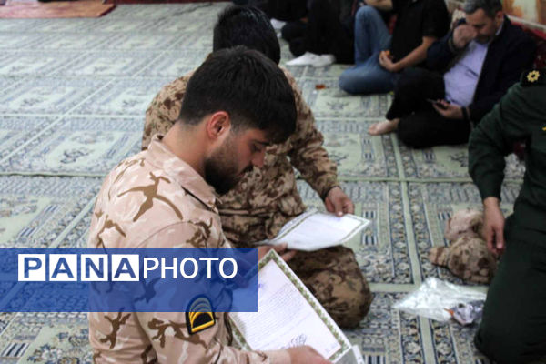 جلوه‌هایی از حلقه‌های صالحین نوجوانان بسیجی در شهر جعفریه