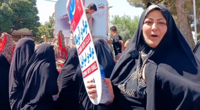 گزارش خبرنگار پانا از تشییع سرگرد پاسدار شهید رضا سلطانی 
