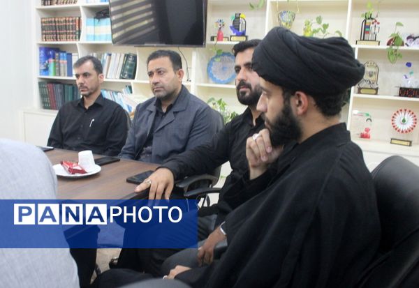 جلسه هماهنگی سوگواره «احلی من العسل» آموزش و پرورش استان بوشهر