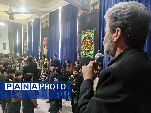 تجدید پیمان انقلاب و اهل بیت (ع) در دبستان شهید پسندیده فدافن