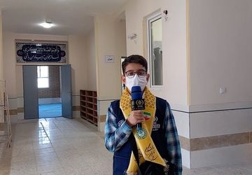 انتخابات شورای دانش‌آموزی در مدرسه ائمه طاهرین(ع) شهر جعفریه قم