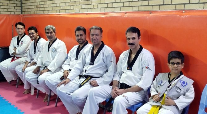 جشن قهرمانی دلاوران تکواندوکار کاشمر