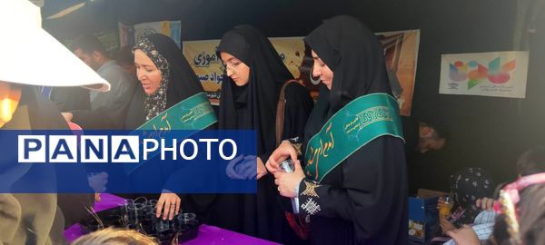 برپایی موکب نهادهای اداره آموزش و پرورش در شیروان