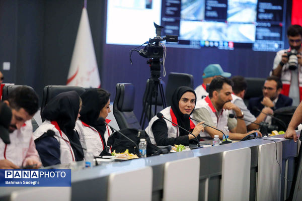 نشست خبری رئیس سازمان جمعیت هلال احمر 