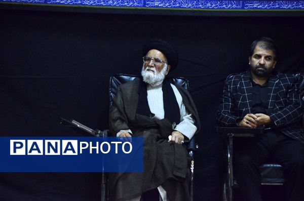 مراسم شب نهم محرم در هیئت فرهنگیان  نیشابور