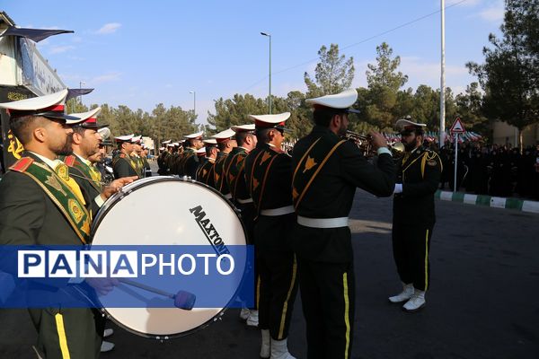 آیین استقبال از پیکرهای مطهر شهدای گمنام در بهشت معصومه(س)