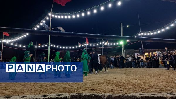 مراسم تعزیه‌خوانی دهه دوم محرم الحرام در دهستان شوراب صغیر