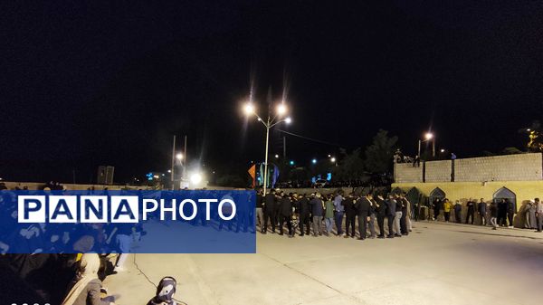 مراسم عزاداری شب تاسوعای حسینی در شهرستان مارگون 