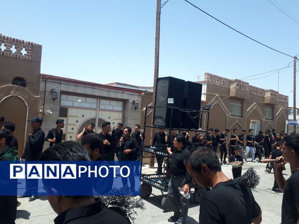 عاشورای حسینی در روستای بزنجرد 