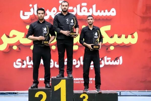 برگزاری موفقیت‌آمیز پانزدهمین دوره مسابقات نینجارنجر آقایان چهارمحال‌وبختیاری