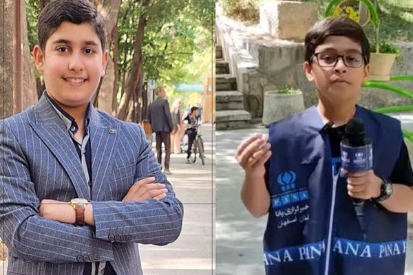 درخشش دانش‌آموز خبرنگاران پانا اصفهان در پویش ملی «دُرّ نجف»