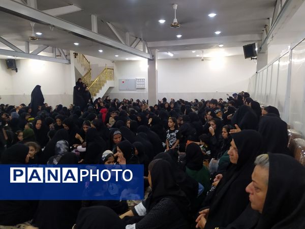 شب هفتم ماه محرم؛ تکیه علی اکبری کاشمر میزبان مسئولین این شهرستان