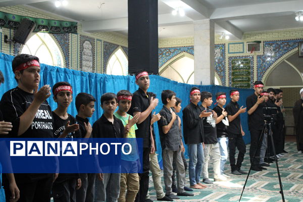سوگواری احلی من العسل در شهرستان بن
