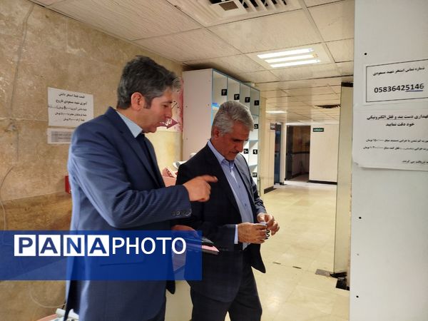 بازدید اداره‌کل آموزش و پرورش خراسان از بخش‌های مختلف آموزش و پرورش شهرستان فاروج 