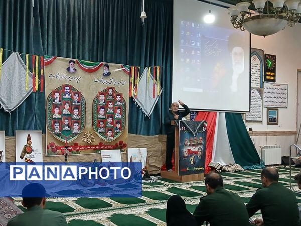یادواره شهدای شهرستان خلیل‌آباد در مسجد نبی 