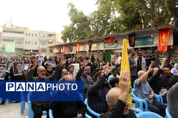 تجمع مردم کرج در محکومیت ترور «اسماعیل هنیه»