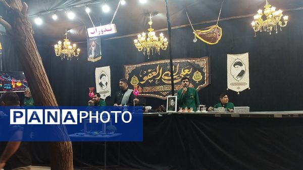 برپایی موکب ساقی عطشان بمناسبت شب قدر در خلیل آباد