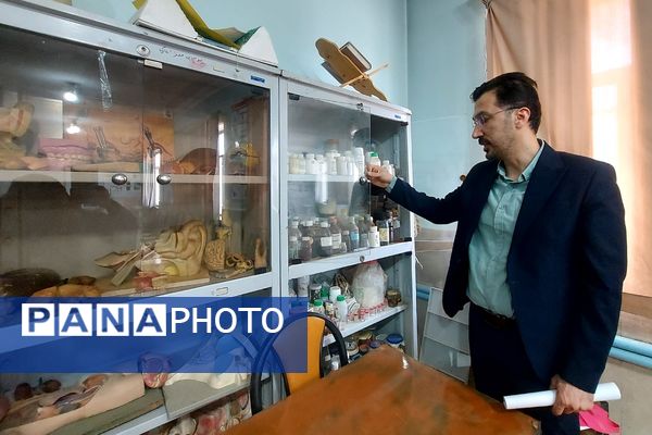 بازدید استانی از روند اجرای پروژه مهر مدارس منطقه کهریزک 