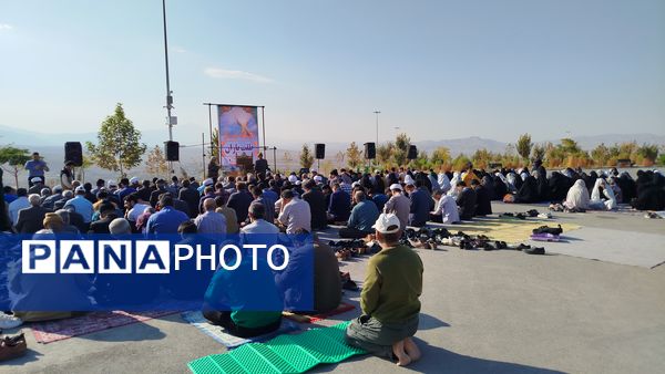 اقامه نماز باران به امامت حجت‌الاسلام والمسلمین محمدجواد شریعتی نژاد در شهرستان سملقان