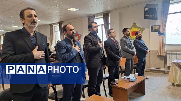 افتتاحیه جشنواره همیار معلم در دبیرستان فاطمیه ناحیه یک کرج