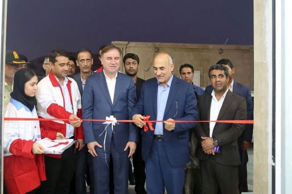 افتتاح ساختمان جمعیت هلال احمر شهرستان جم