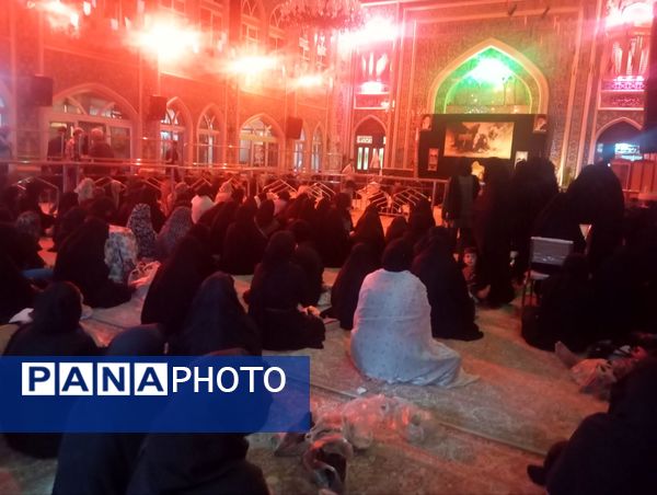 برگزاری مراسم شب سوم عزاداری اباعبدالله(ع) در تکیه ابوالفضلی نیشابور