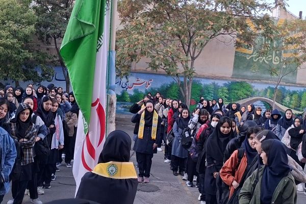 صبحگاه پیشتازی با شمیم مقاومت