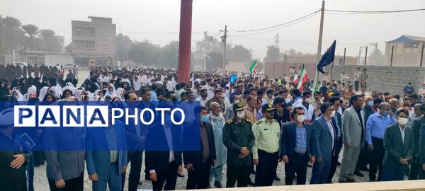 مردم فاریاب در ۱۳ آبان: فریاد مرگ بر آمریکا و اسرائیل، حمایت از رهبر و نیروهای مسلح