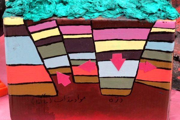 مراسم هفته پژوهش در دبیرستان بانو عفت آهنگری شهرری