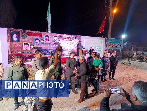 سندرک معطر به عطر شهید گمنام در مراسم یادواره شهدا