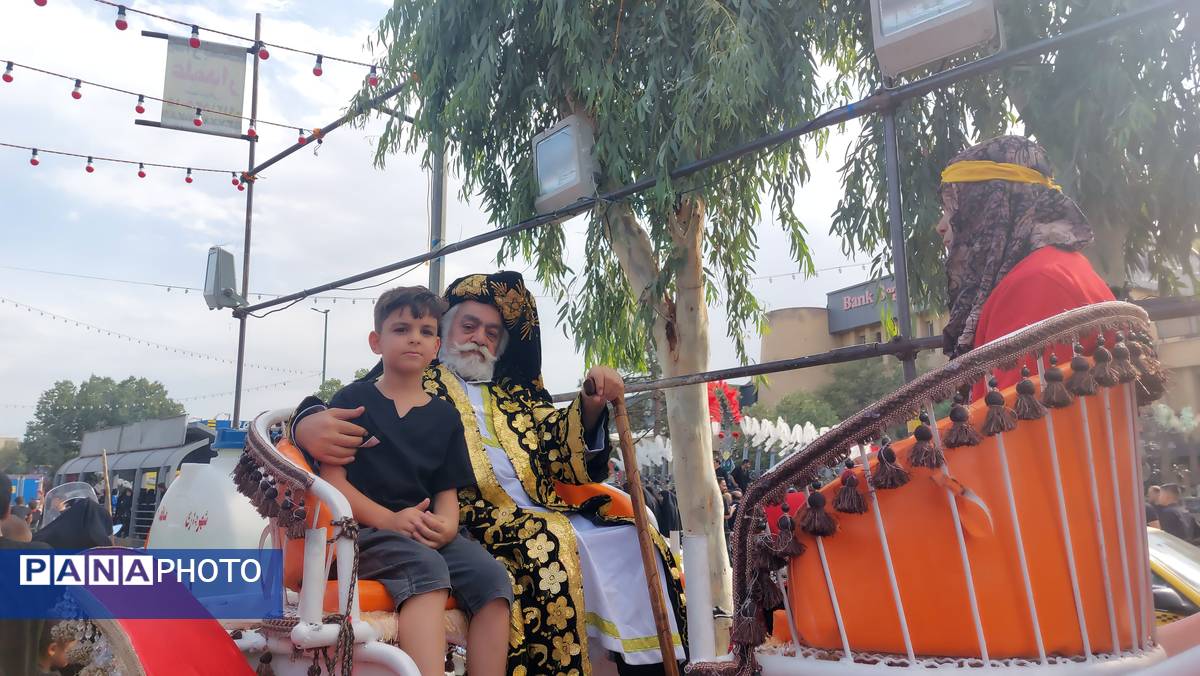 جلوههایی از حرکت نمادین کاروان اسرای کربلا در قم