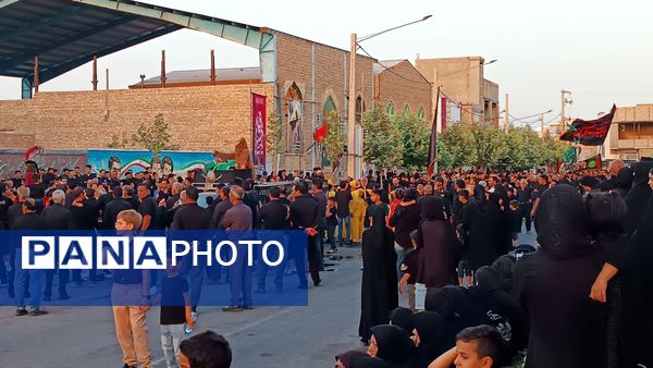 برپایی هیئت عزاداری بمناسبت عاشورای حسینی در شهرستان خلیل آباد